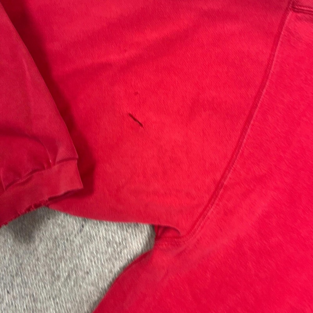 Vintage‎ Nike Ohio State Buckeyes Sweatshirt Mens XL Red 1990s - Picture 6 of 10